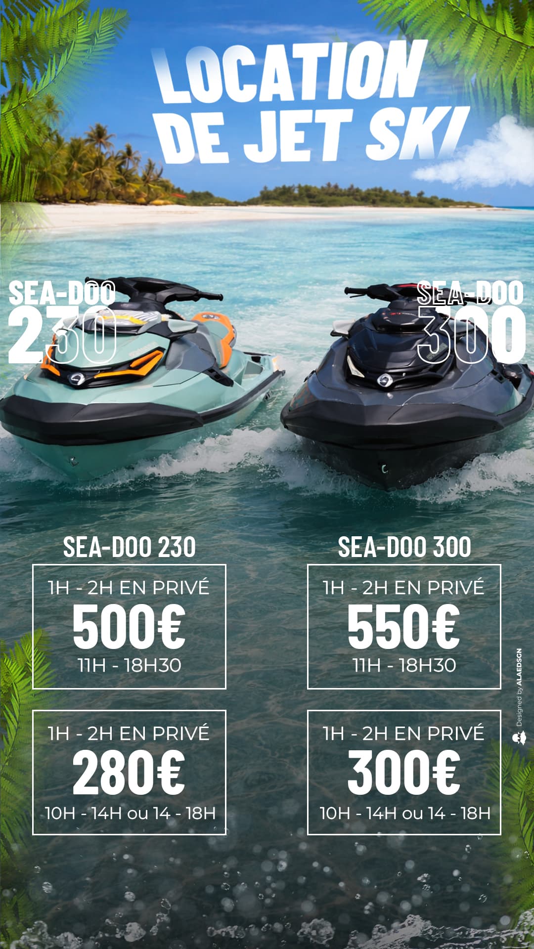 Visuel réalisé pour Jetloc, location de véhicules